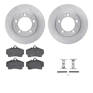 R1 Concepts WFWH1-02013 E- Line Series Brake Rotor W/ Ceramic Brake Pads & Hdw